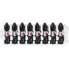 BOSCH 2608522324 Impact Control  ΣΕΤ 8τμχ. ΜΗΤΕΣ PH2x25mm με ΛΕΠΤΟ ΛΑΙΜΟ