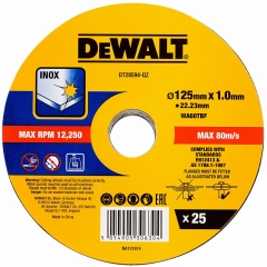 DEWALT  ΔΙΣΚΟΙ ΚΟΠΗΣ ΜΕΤΑΛΛΩΝ / inox 1,0mm