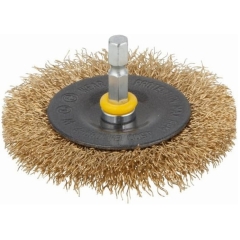 ΣΥΡΜΑΤΟΒΟΥΡΤΣΑ ΔΡΑΠΑΝΟΥ ΜΕ 6-γώνο ΑΞΟΝΑ ΠΛΑΚΕ Φ 75mm ΟΡΕΙΧΑΛΚΙΝΟ ΣΥΡΜΑ ΓΕΡΜΑΝΙΑΣ     WOLFCRAFT 2110000