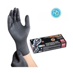 PG 506  50τμχ. ΓΑΝΤΙΑ ΝΙΤΡΙΛΙΟΥ ΜΙΑΣ ΧΡΗΣΗΣ ΕΝΙΣΧΥΜΕΝΑ ΜΑΥΡΑ