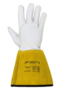 GALAXY ARGON  ΓΑΝΤΙΑ ΗΛΕΚΤΡΟΣΥΓΚΟΛΛΗΤΩΝ ΔΕΡΜΑΤΙΝΑ 35cm ΜΕ ΕΠΕΝΔΥΣΗ