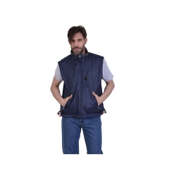 ΓΙΛΕΚΟ DOUBLE-FLEECE ΑΔΙΑΒΡΟΧΟ ΜΠΛΕ / ΓΚΡΙ