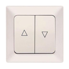 ΜΠΟΥΤΟΝ ΧΩΝΕΥΤΟ ΤΟΙΧΟΥ ΡΟΛΛΩΝ ΜΕ ΔΥΟ ΕΠΙΛΟΓΕΣ ΣΕ ΛΕΥΚΟ ΧΡΩΜΑ