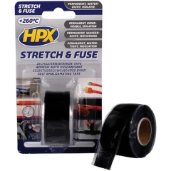 HPX STRETCH AND FUSE  250310122  25mmx3,00m  ΑΥΤΟΒΟΥΛΚΑΝΙΖΟΜΕΝΗ ΜΟΝΩΤΙΚΗ ΤΑΙΝΙΑ ΕΠΙΣΚΕΥΩΝ ΚΑΙ ΕΠΙΔΙΟΡΘΩΣΗΣ ΜΑΥΡΗ