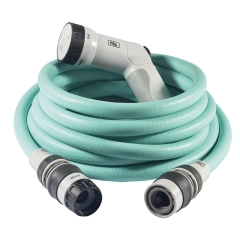 ΛΑΣΤΙΧΟ ΚΗΠΟΥ ΣΙΛΙΚΟΝΟΥΧΟ ΕΠΕΚΤΕΙΝΟΜΕΝΟ ΙΤΑΛΙΑΣ 1/2'' 15m ΜΕ ΠΙΣΤΟΛΙ ΠΟΤΙΣΜΑΤΟΣ AQUAMARINE     FITT IKON