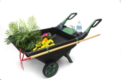 ΚΑΡΟΤΣΙ ΚΗΠΟΥ ΜΕ ΡΟΔΕΣ ΠΛΑΣΤΙΚΟ  ΧΩΡΗΤΙΚΟΤΗΤΑΣ 80litra