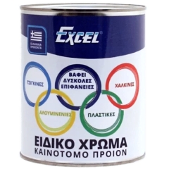 EXCEL ΧΡΩΜΑ & ΑΣΤΑΡΙ ΕΙΔΙΚΩΝ ΕΦΑΡΜΟΓΩΝ ΚΟΚΚΙΝΟ ΣΑΤΙΝΕ 750ml