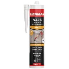 BENMAN A335  ΑΚΡΥΛΙΚΟΣ ΑΡΜΟΣΤΟΚΟΣ 280ml ΛΕΥΚΟΣ ΓΕΝΙΚΗΣ ΧΡΗΣΗΣ