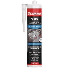 BENMAN S85  ΣΙΛΙΚΟΝΗ ΑΝΤΙΜΟΥΧΛΙΚΗ 280ml ΔΙΑΦΑΝΗ