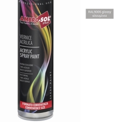 AMBRO-SOL ΣΠΡΕΥ RAL9006 ΑΛΟΥΜΙΝΙΟΥ ΑΚΡΥΛΙΚΟ 600ml