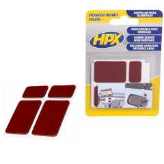 HPX POWER BOND PADS ΑΚΡΥΛΙΚΑ ΕΠΙΘΕΜΑΤΑ ΔΙΠΛΗΣ ΟΨΕΩΣ ΑΝΘΡΑΚΙ