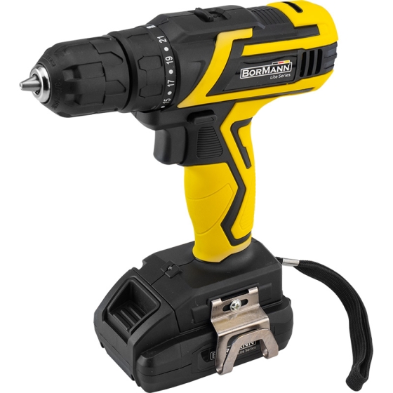 BORMANN BCD2600  ΚΡΟΥΣΤΙΚΟ ΔΡΑΠΑΝΟΚΑΤΣΑΒΙΔΟ 20V ΜΕ 2χ1,5Ah ΜΠΑΤΑΡΙΕΣ ΚΑΙ ΦΟΡΤΙΣΤΗ ΣΕ ΚΑΣΕΤΙΝΑ