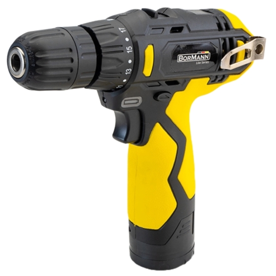 BORMANN BCD2010  ΔΡΑΠΑΝΟΚΑΤΣΑΒΙΔΟ 12V ΜΕ 1x2,0Ah ΜΠΑΤΑΡΙΑ ΚΙΑ ΦΟΡΤΙΣΤΗ ΣΕ ΚΑΣΕΤΙΝΑ ΜΕ ΕΞΑΡΤΗΜΑΤΑ