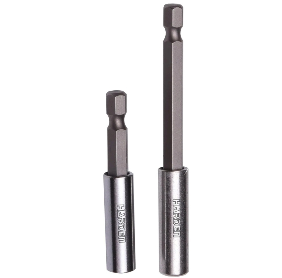 ΑΝΤΑΠΤΟΡΕΣ ΔΡΑΠΑΝΟΥ ΕΞΑΓΩΝΟΙ ΜΑΓΝΗΤΙΚΗ ΓΙΑ ΜΥΤΕΣ 1/4" 60mm & 100mm (2τμχ.)     HARDEN PRO 550702