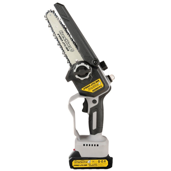 CRESMAN PRO 253R 11830  ΚΛΑΔΕΥΤΙΚΟ ΑΛΥΣΟΠΡΙΟΝΟ 21V 2x2.6Ah ΜΕ ΛΑΜΑ 140mm με ΣΥΣΤΗΜΑ ΛΙΠΑΝΣΗΣ ΤΗΣ ΑΛΥΣΙΔΑΣ ΣΕ ΚΑΣΕΤΙΝΑ