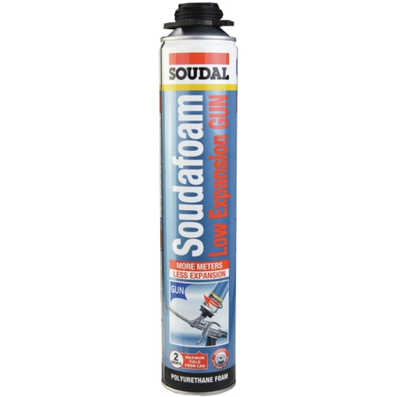 SOUDAL SOUDAFOAM GUN LOW PU 750ml  ΑΦΡΟΣ ΠΟΛΥΟΥΡΕΘΑΝΗΣ ΠΙΣΤΟΛΙΟΥ ΧΑΜΗΛΗΣ ΔΙΟΓΚΩΣΗΣ