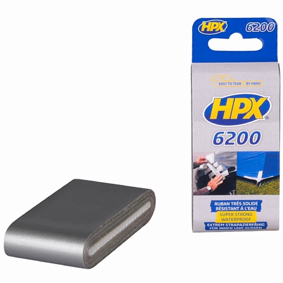 HPX 6200 REPAIR TAPE POCKET SIZE CS5005  48mm x 5m  ΑΣΗΜΙ ΤΣΕΠΗΣ ΥΦΑΣΜΑΤΙΝΗ ΤΑΙΝΙΑ ΕΠΙΣΚΕΥΩΝ 620025122